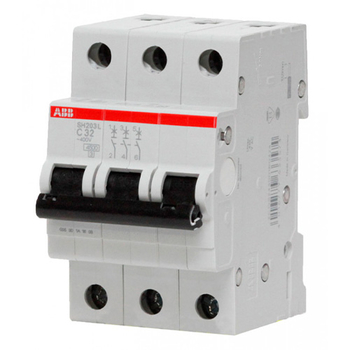 Автоматический выключатель ABB SH203L 3P 63А (С) 4,5 kA - Электрика, НВА - Модульное оборудование - Автоматические выключатели - Магазин электротехнических товаров Проф Ток