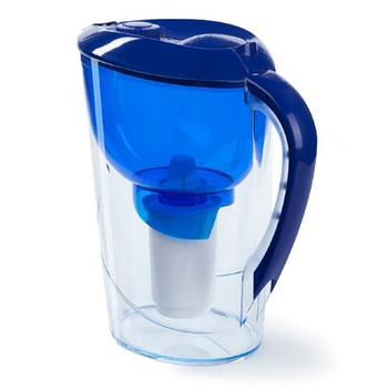 Фильтр кувшин Гейзер Сириус 3,7 литра электронный календарь (синий) - Фильтры для воды - Фильтры-кувшины - Магазин электротехнических товаров Проф Ток