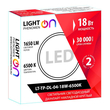 Светильник LightPhenomenON Downlight LT-TP-DL-04-18W-6500K накладной круглый Ф170 LED - Светильники - Светильники DOWNLIGHT - Магазин электротехнических товаров Проф Ток